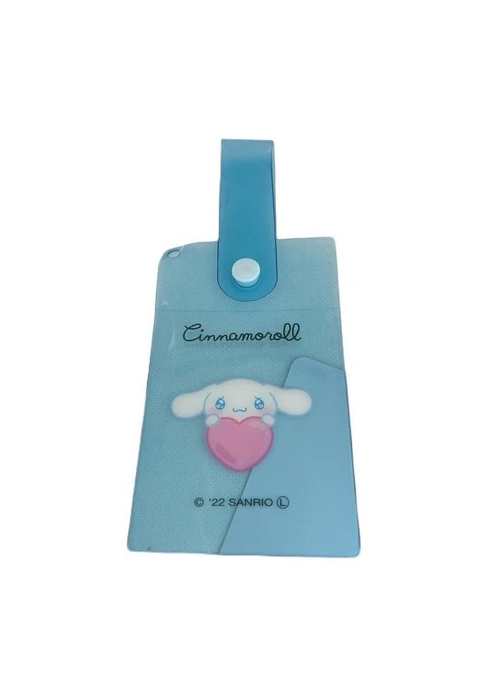 DAISO Sanrio Cinnamoroll Character Card Holder - Blue